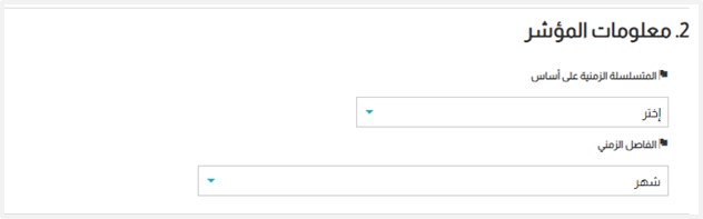 معلومات المؤشر